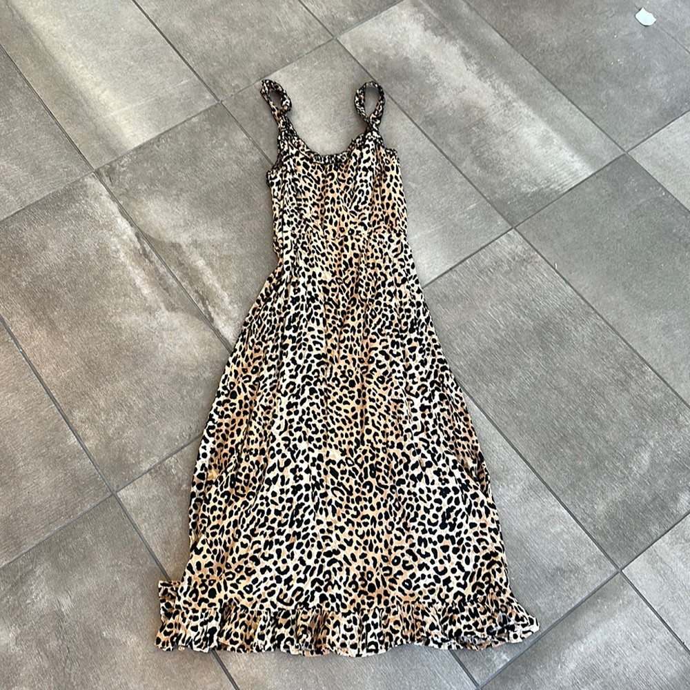 Faithfully the Brand Cheetah Print Dress 4